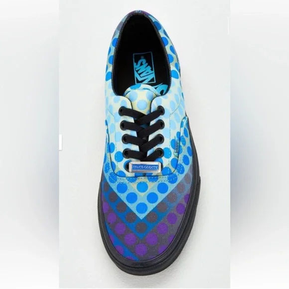 Vans David Bowie Space Oddity lace up ombré polka dot shoes - Picture 1 of 11